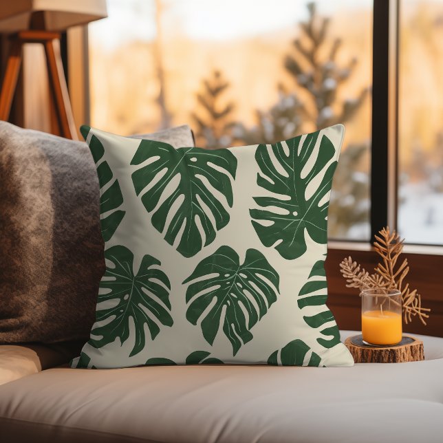 Coussin de lancer Oasis vert (Créateur téléchargé)