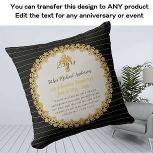 Coussin de l'anniversaire de l'ordre - TOUTE CLERG
