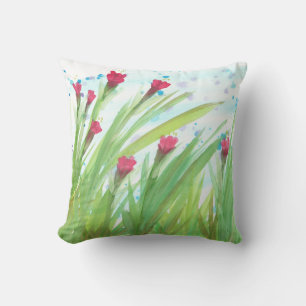 Coussin de l'artiste aquarelle