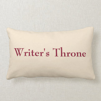 Coussin de l'écrivain Champagne burgundy, cadeau d