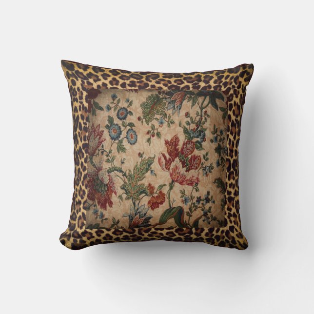 Coussin de léopard de concepteur (Recto)