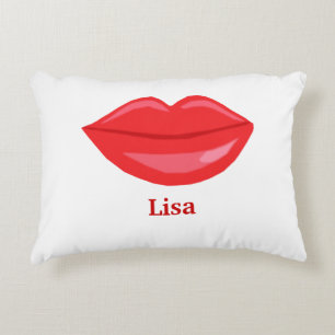 Coussin de lèvres personnalisé