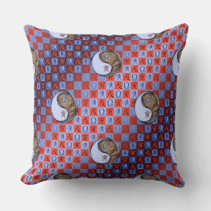 Coussin de Libra & Tigre de Terre
