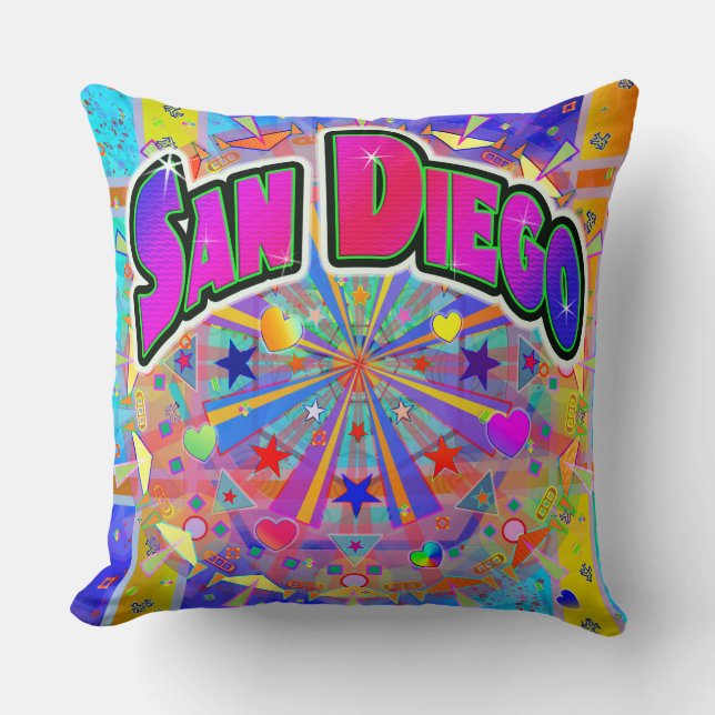 Coussin de l'unité cosmique de San Diego (Recto)