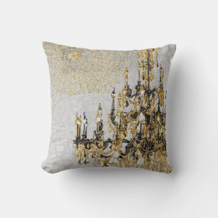 Coussin de lustre d'or