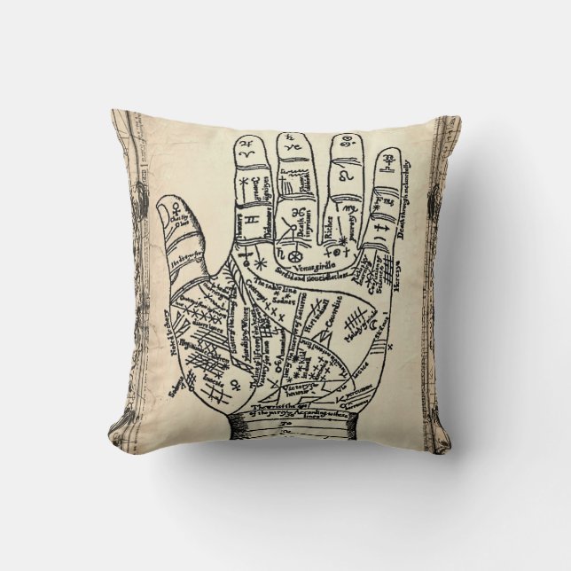 Coussin de main de diseur de bonne aventure de (Recto)
