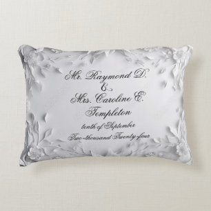 Coussin de mariage pour garçon d'honneur bague élé