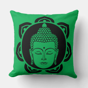 Coussin de méditation de la tête de bouddha
