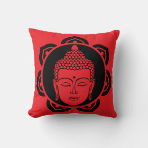 Coussin de méditation de la tête de bouddha