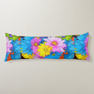 Coussin de mélange de fleur marron