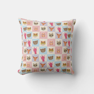 Coussin De mignons amis Furry