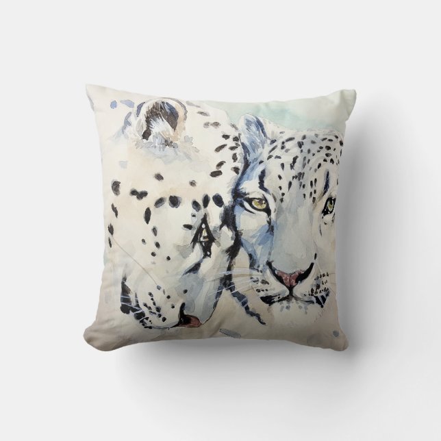 Coussin De mignons léopards (Recto)