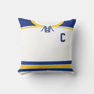 Coussin de modèle de nom et de nombre du Jersey