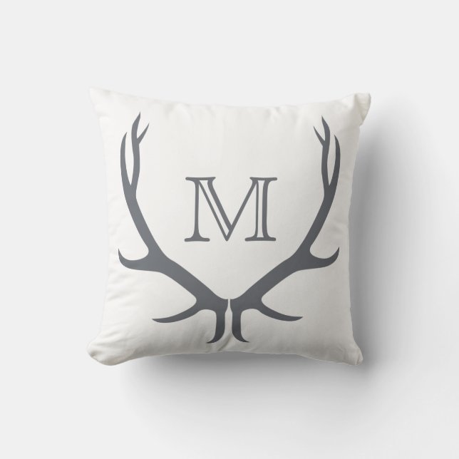 Coussin de monogramme d'Antler (Recto)