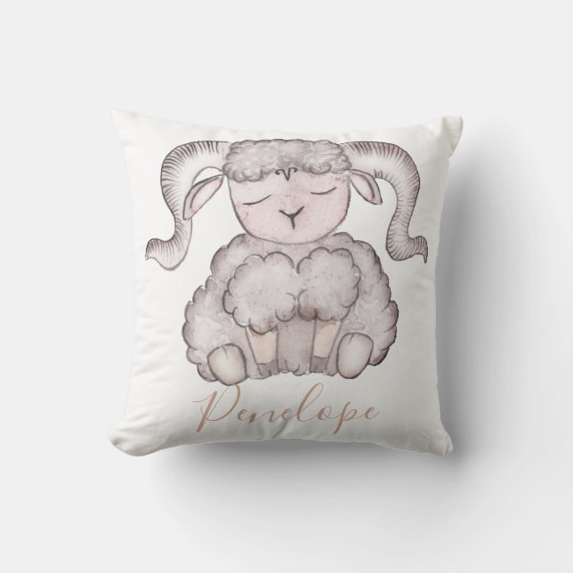Coussin de monogramme Ram de Buenos Aires (Recto)