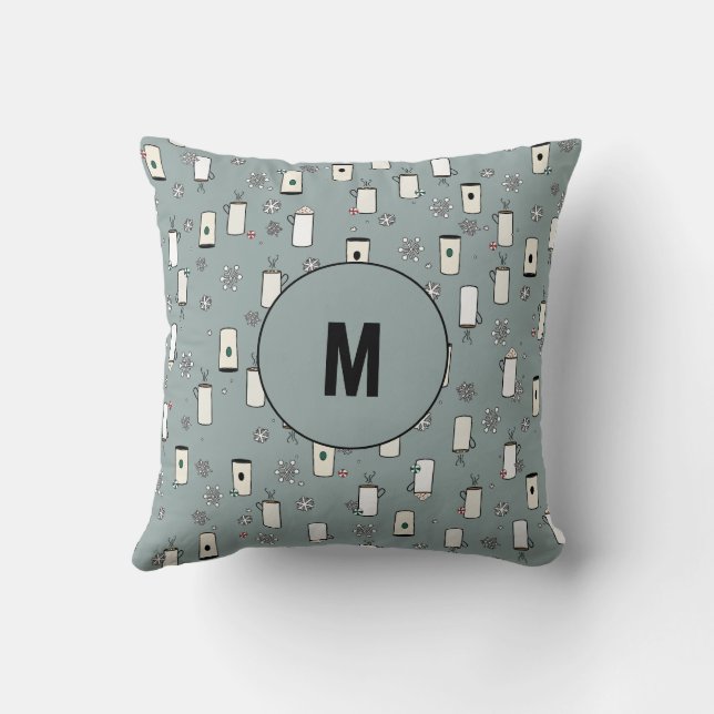 Coussin de monographie de Noël (Verso)