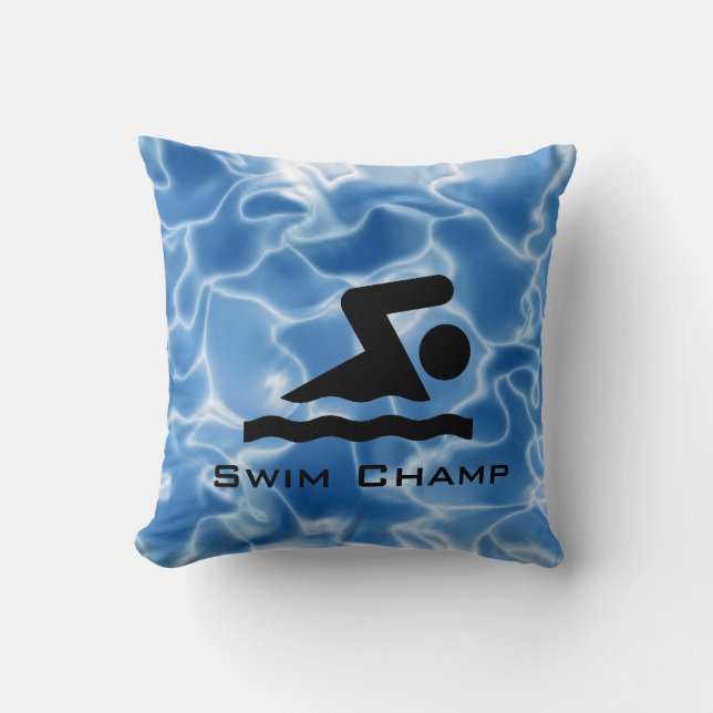 Coussin de natation personnalisé (Recto)
