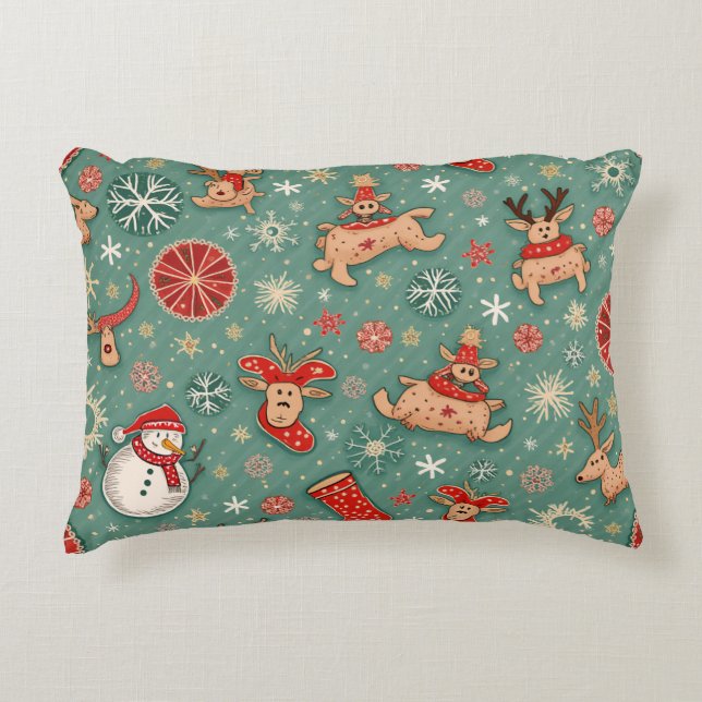 coussin de noël (Devant)