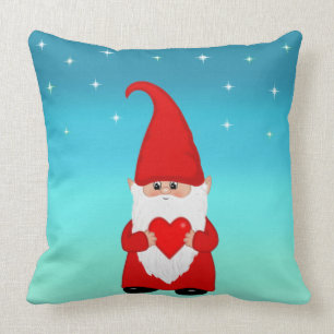 Coussin de Noël au lutin mignon