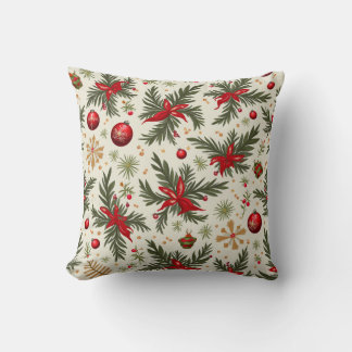 Coussin de Noël carré