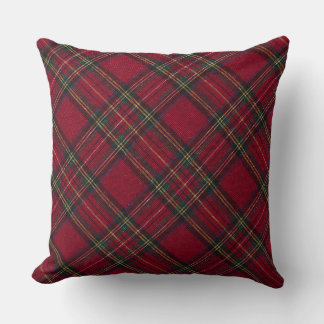 Coussin de Noël classique Buffalo Plaid