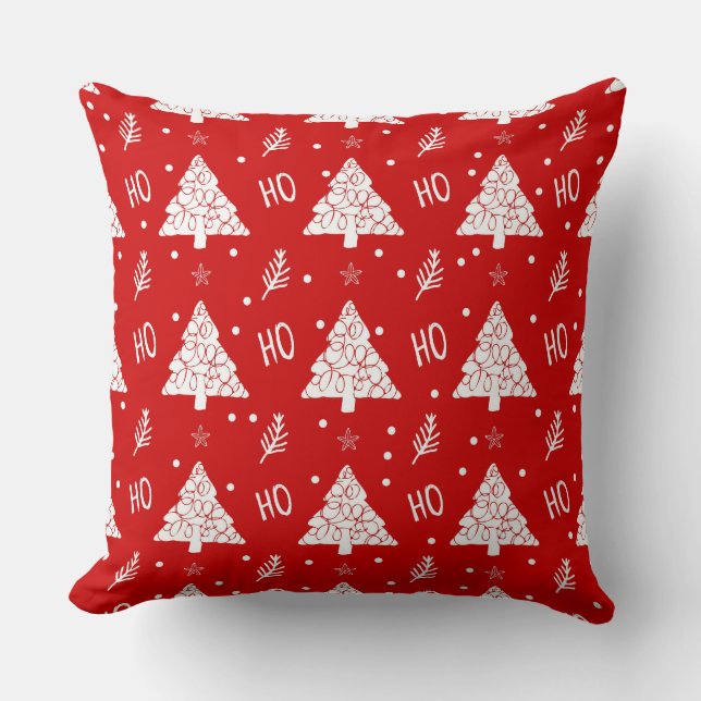 Coussin de Noël classique Buffalo Plaid (Recto)