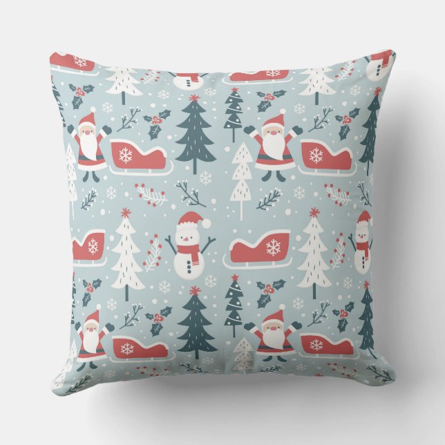 Coussin de Noël cosy (Verso)