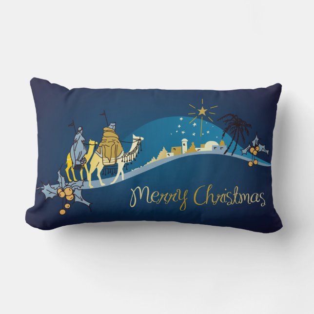 Coussin de Noël de la Nativité (Recto)