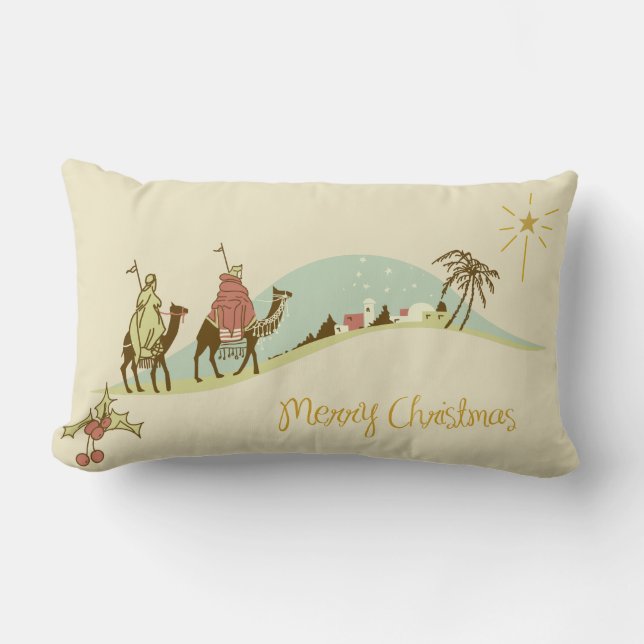Coussin de Noël de nativité (Recto)