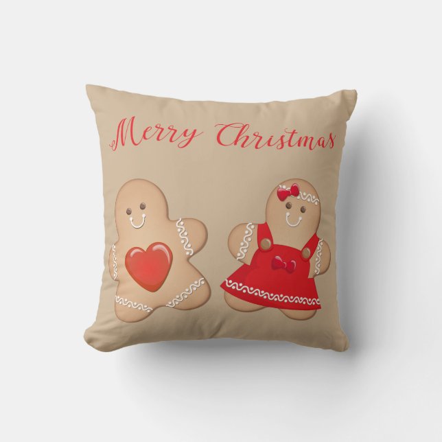 Coussin de Noël de pain d'épice (Recto)