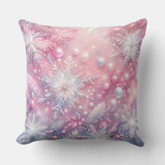 Coussin de Noël élégant violet