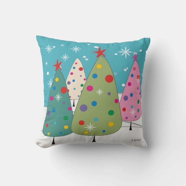 Coussin de Noël lunaire (Recto)