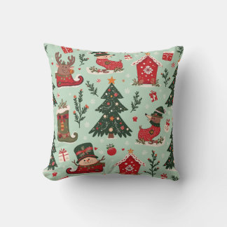 coussin de noël mignon