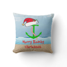 Coussin de Noël Nautique