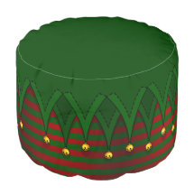 Coussin de Noël Pouf Ottoman
