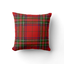 Coussin de Noël rouge et vert