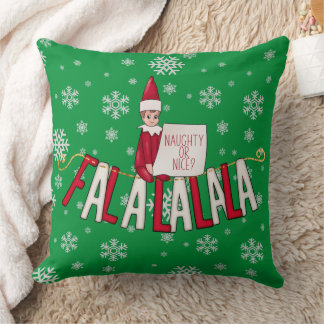 Coussin de Noël vert