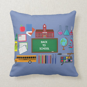 Coussin De nouveau aux fournitures scolaires