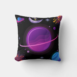 Coussin de nuit lune et étoile