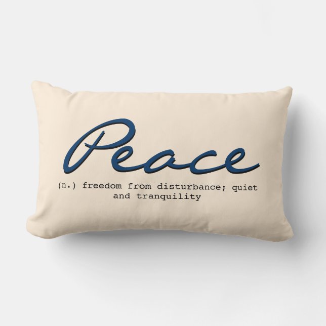Coussin de paix (Recto)
