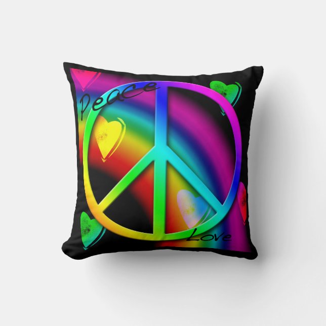 Coussin de paix et d'amour (Recto)