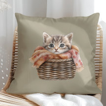 Coussin de panier confortable - Olive Taupe Editio