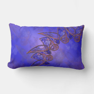 Coussin de papillons en cuivre