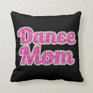 Coussin de parties scintillantes de maman de danse