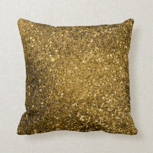 Coussin de parties scintillantes d'or