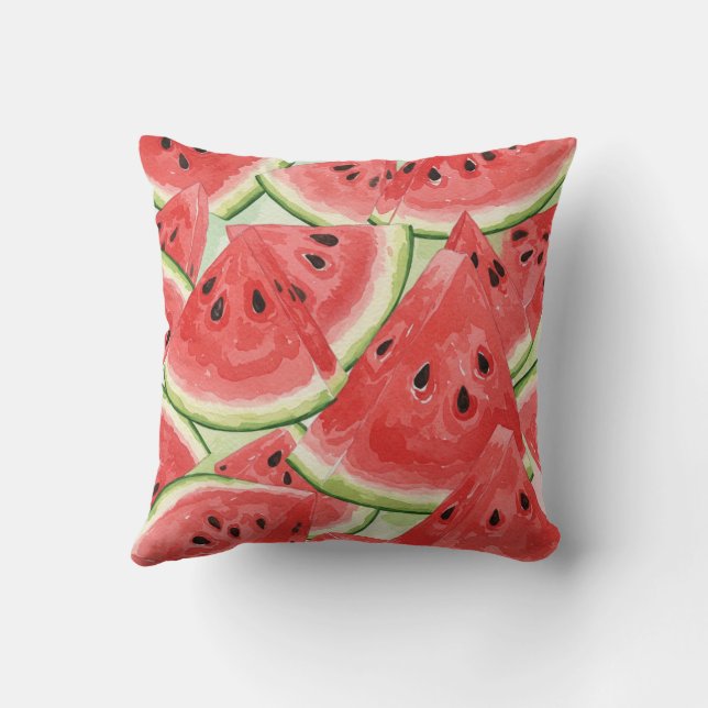 Coussin de pastèque à deux côtés (Verso)