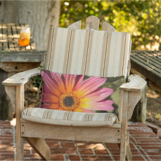 Coussin de patio rose orange pâle