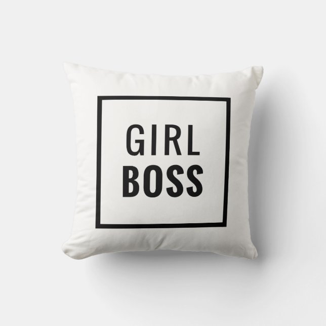 Coussin de patron de fille (Recto)