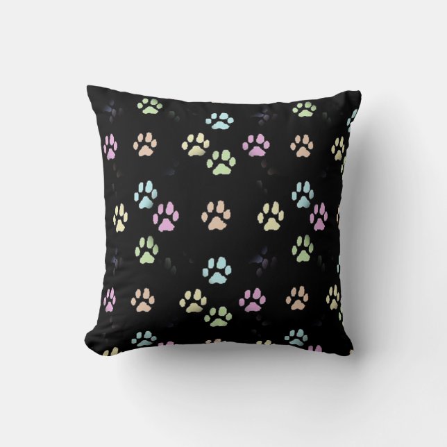 Coussin de pattes colorées (Recto)
