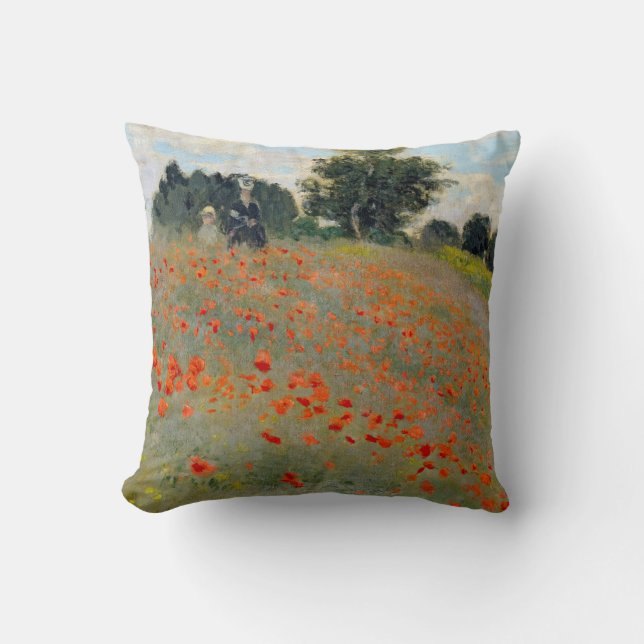 Coussin de pavots de Monet (Recto)